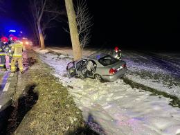 Ślisko na drogach. W województwie doszło do kilku zdarzeń drogowych