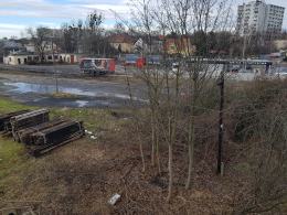 Widać pierwsze prace przy budowie centrum przesiadkowego Opole Zachód