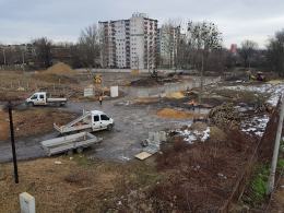 Widać pierwsze prace przy budowie centrum przesiadkowego Opole Zachód