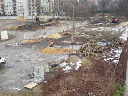 Widać pierwsze prace przy budowie centrum przesiadkowego Opole Zachód