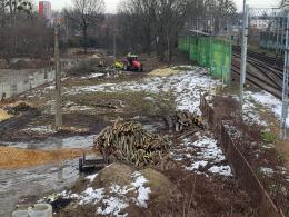 Widać pierwsze prace przy budowie centrum przesiadkowego Opole Zachód