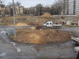 Widać pierwsze prace przy budowie centrum przesiadkowego Opole Zachód