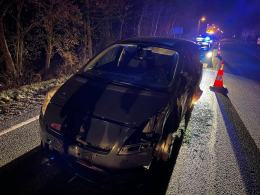Nocny pościg w powiecie brzeskim. Mężczyzna mijał blokady, został zatrzymany