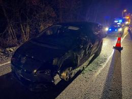 Nocny pościg w powiecie brzeskim. Mężczyzna mijał blokady, został zatrzymany
