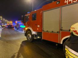 Dachowanie na krapkowickim odcinku A4