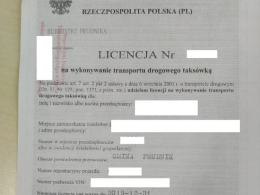 Inspektorzy WITD zatrzymali dwie nielegalne taksówki