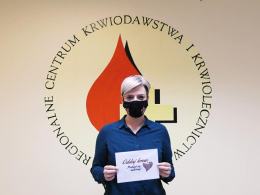 W tym dniu każda para, która odda krew, otrzyma drobny upominek