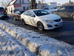 Trzy samochody osobowe zderzyły się na ulicy Częstochowskiej w Opolu