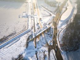Tak wyglądają prace na obwodnicy Niemodlina. Nową drogą pojedziemy w 2022 roku