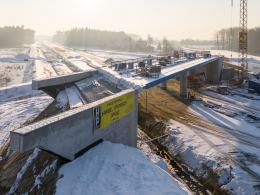 Tak wyglądają prace na obwodnicy Niemodlina. Nową drogą pojedziemy w 2022 roku
