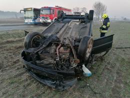 Ślisko na drogach. Służby interweniowały do kilku kolizji