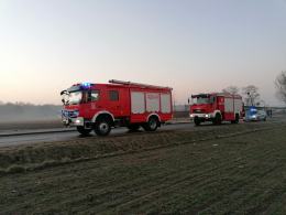 Ślisko na drogach. Służby interweniowały do kilku kolizji