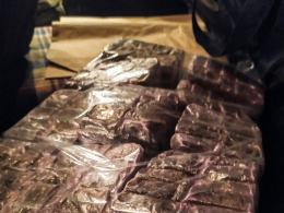 Akcja CBŚP w powiecie nyskim. Znaleziono 150 kg haszyszu