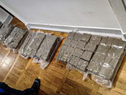 Akcja CBŚP w powiecie nyskim. Znaleziono 150 kg haszyszu