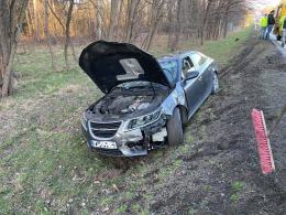 Zderzenie pojazdów w Dąbrowie pod Opolem. Lądował śmigłowiec LPR