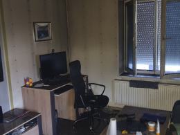 Rodzina opiekująca się synem z zespołem Downa straciła dom w pożarze