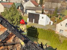 Rodzina opiekująca się synem z zespołem Downa straciła dom w pożarze
