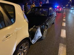 Zderzenie dwóch pojazdów w Źlinicach