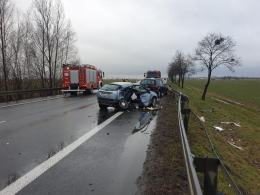 Tragedia na obwodnicy Brzegu. Nie żyje 3-letnie dziecko