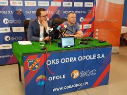 Utrata zaufania, konflikt z zawodnikami - trener Brehmer zaprzecza. Prezes Odry tłumaczy decyzję