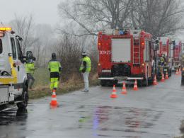 Kierowca BMW wypadł z drogi i dachował. Wypadek na trasie Lędziny-Chrząstowice