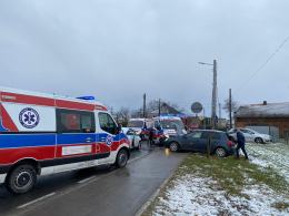 Wypadek w Zalesiu Śląskim. Wśród rannych dwójka dzieci