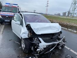 Wypadek w Zalesiu Śląskim. Wśród rannych dwójka dzieci