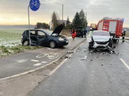 Wypadek w Zalesiu Śląskim. Wśród rannych dwójka dzieci