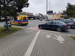 Kierująca audi potrąciła rowerzystkę na oznakowanym przejeździe
