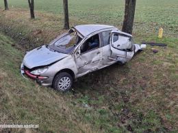 Wypadek w Kuniowie. Dwie kobiety zabrane do szpitala