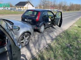 Niebezpiecznie na opolskich drogach. Kilka kolizji po południu