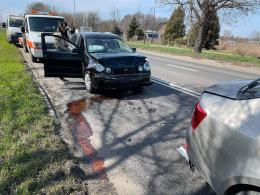 Niebezpiecznie na opolskich drogach. Kilka kolizji po południu