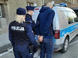 Za kradzież kabli i posiadanie narkotyków trafił do aresztu