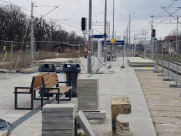 Problemy na stacji Opole-Wschód. W wyniku prac zapadł się peron