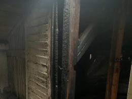 Pożar budynku wielorodzinnego w Gogolinie. W akcji kilka zastępów straży