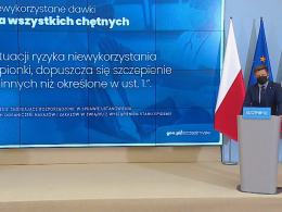 Przedstawiono harmonogram uruchamiania rejestracji na szczepienia dla wszystkich Polaków