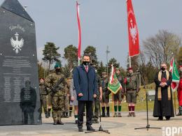 Uroczyście odsłonięto pomnik upamiętniający powstańców śląskich