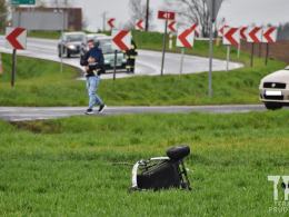 Tragiczny wypadek pod Prudnikiem. W wypadku zginęła kobieta w ciąży