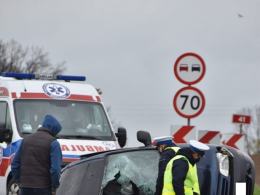 Tragiczny wypadek pod Prudnikiem. W wypadku zginęła kobieta w ciąży