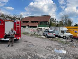 Kierujący Volkswagenem wjechał w Niedźwiednik