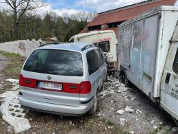 Kierujący Volkswagenem wjechał w Niedźwiednik