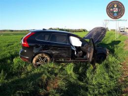 Wypadek drogowy na DK45 - Dębina. 3 osoby ranne