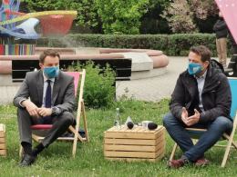 Rafał Trzaskowski w Opolu spotkał się z młodzieżą