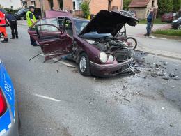 Wypadek na Niemodlińskiej w Opolu. Sprawca pijany