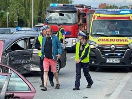 Wypadek na Niemodlińskiej w Opolu. Sprawca pijany