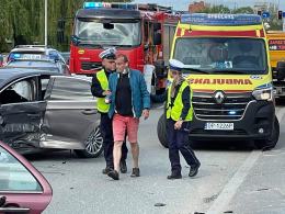 Wypadek na Niemodlińskiej w Opolu. Sprawca pijany