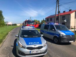 Kierujący osobówką uderzył w skuter. Kierowca jednośladu z obrażeniami