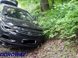 Wypadek w powiecie krapkowickim. Jedna osoba trafiła do szpitala