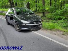 Wypadek w powiecie krapkowickim. Jedna osoba trafiła do szpitala