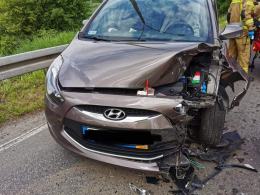 Wypadek w Kędzierzynie Koźlu. Doszło do zderzenia 3 pojazdów